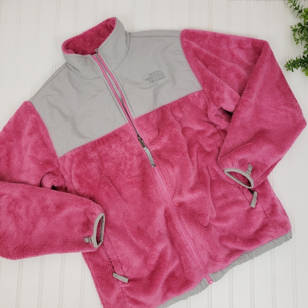 The North Face Jacket Denali Jacket Pink Gray size XL Classic Preppy